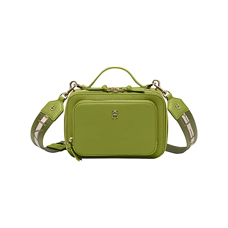 Zita S Strap Handbag Pistachio Green