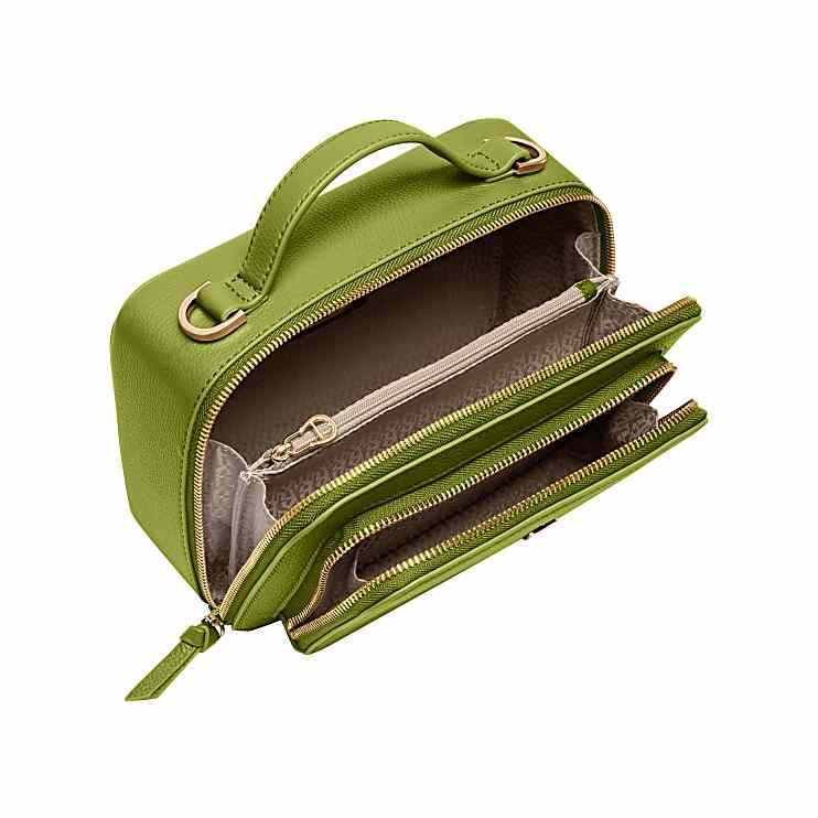 Zita S Strap Handbag Pistachio Green