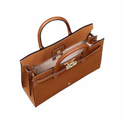 Farah L Handbag Cognac Brown