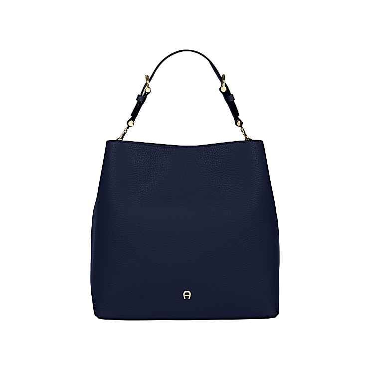 Delia Bucket Bag M Cosmic Blue