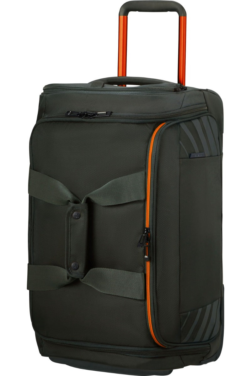 RESPARK Duffle/Wheels 55 Forest Green/Orange