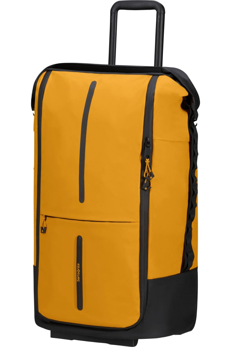 Ecodiver 4-in-1 Foldable Duffel with Wheels Yellow