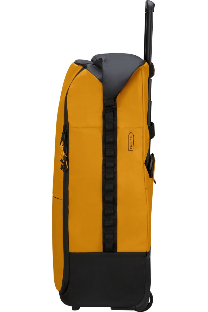 Ecodiver 4-in-1 Foldable Duffel with Wheels Yellow