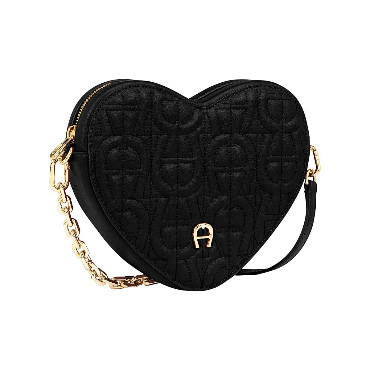 Heart Pouch Black