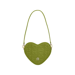 Heart Pouch Pistachio Green