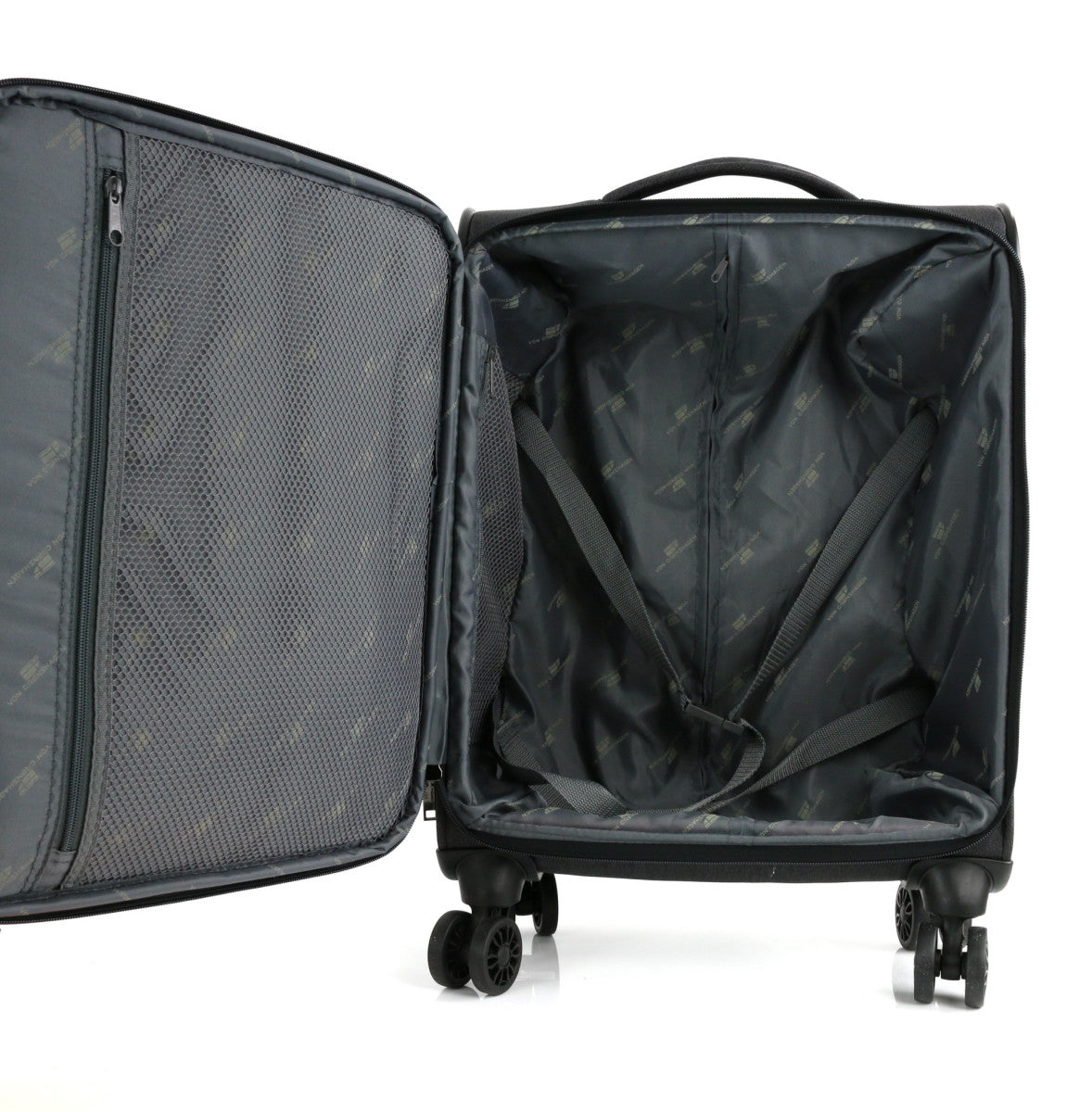 Henrik travel suitcase with 4 wheels