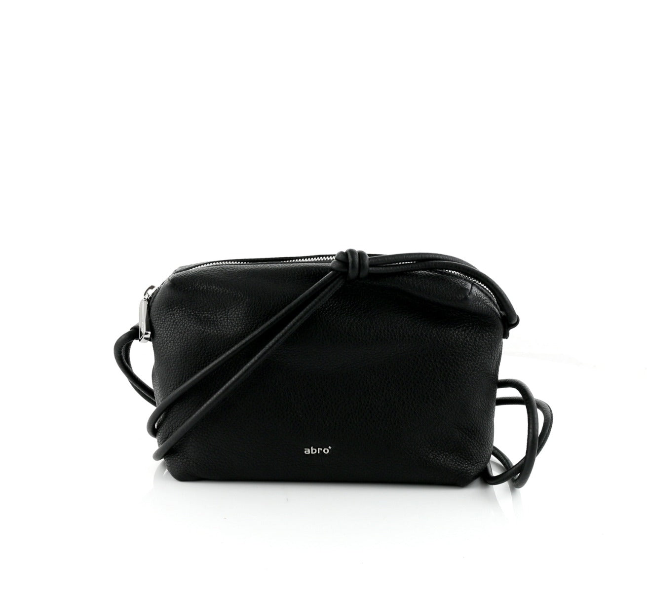 Dalia Knotted Crossbody Black/Nickel