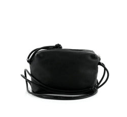 Dalia Knotted Crossbody Black/Nickel