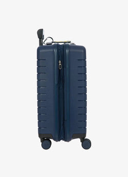 B|Y Warhol X Campbell expandable cabin trolley Ocean Blue