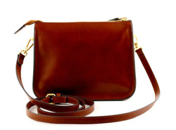 Volterra Zip-Crossbody Tobacco