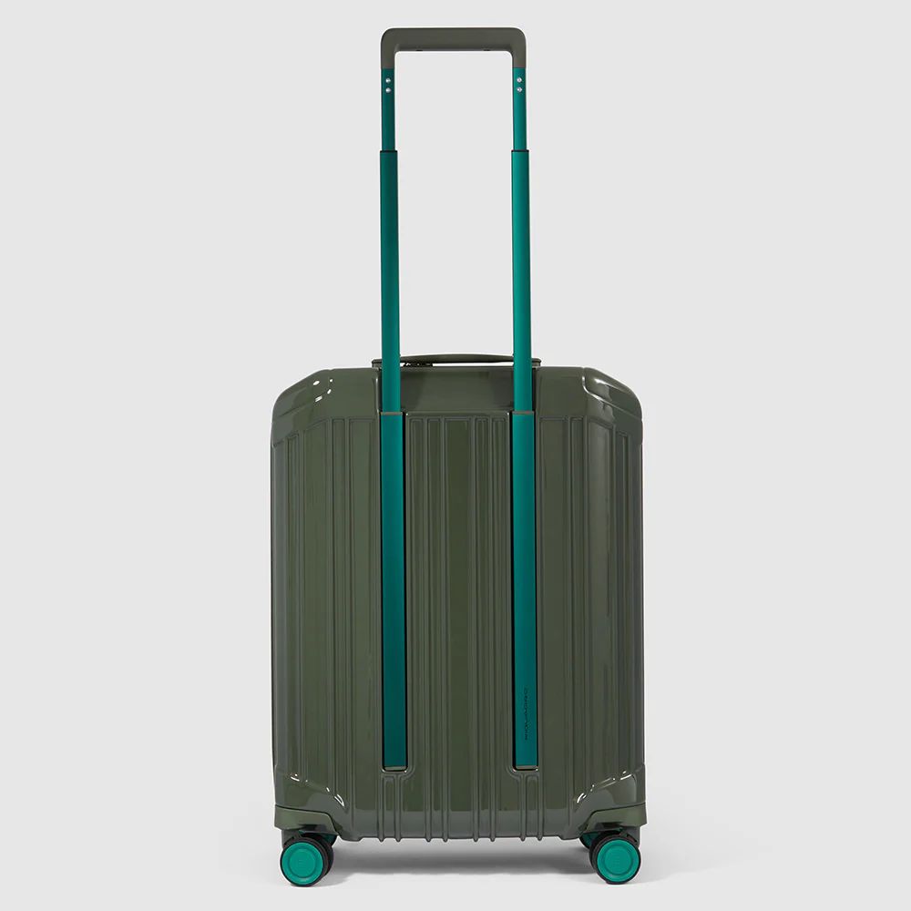 Ultra slim cabin hard-shell trolley Verde