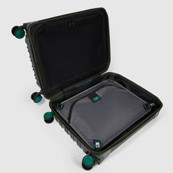 Ultra slim cabin hard-shell trolley Verde