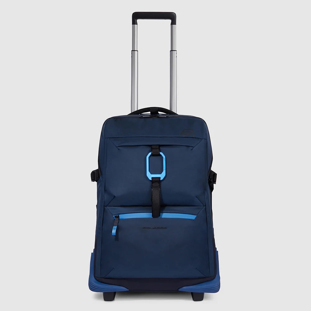 Corner 2.0 suitcase with laptop compartment 17.3 inches blue