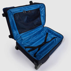 Corner 2.0 suitcase with laptop compartment 17.3 inches blue