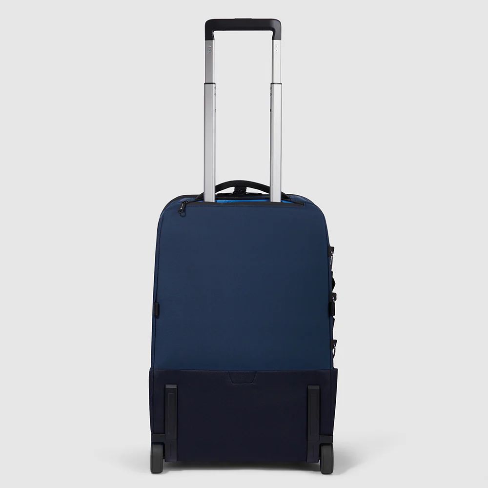 Corner 2.0 suitcase with laptop compartment 17.3 inches blue