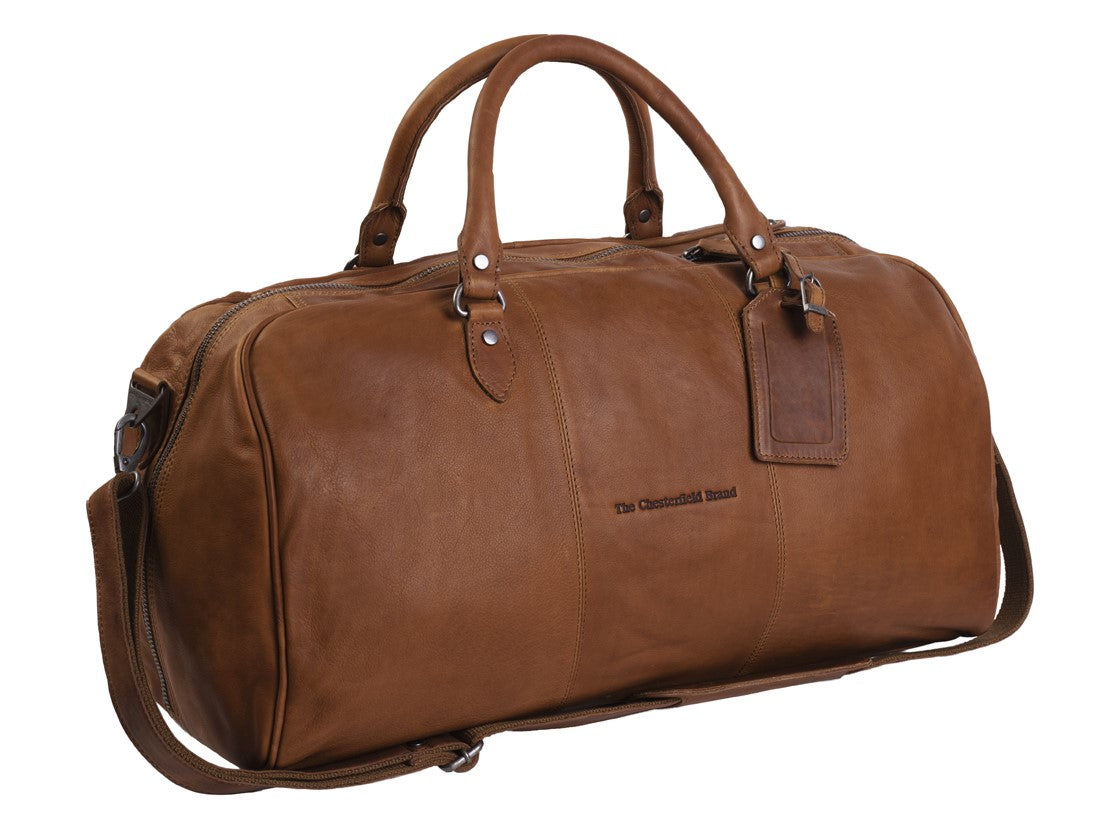 William Cognac Travel Bag