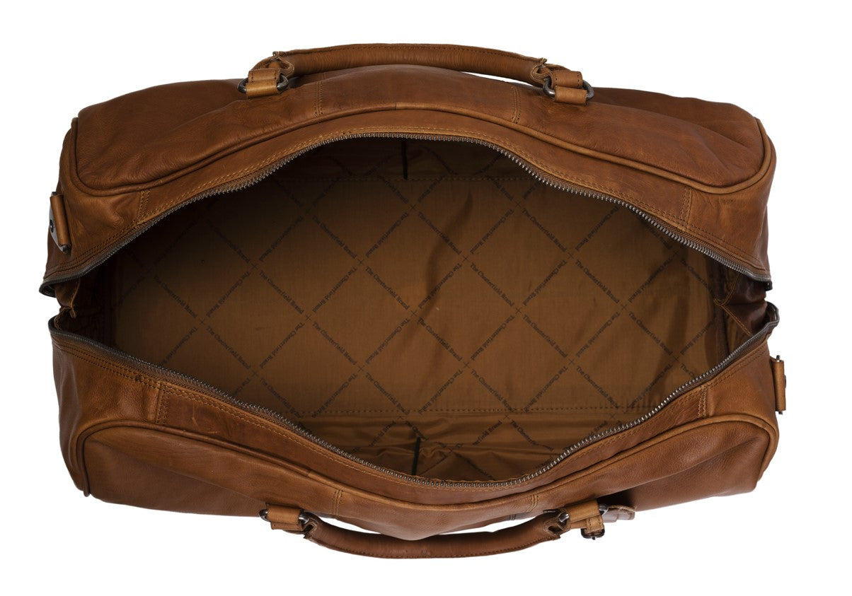 William Cognac Travel Bag