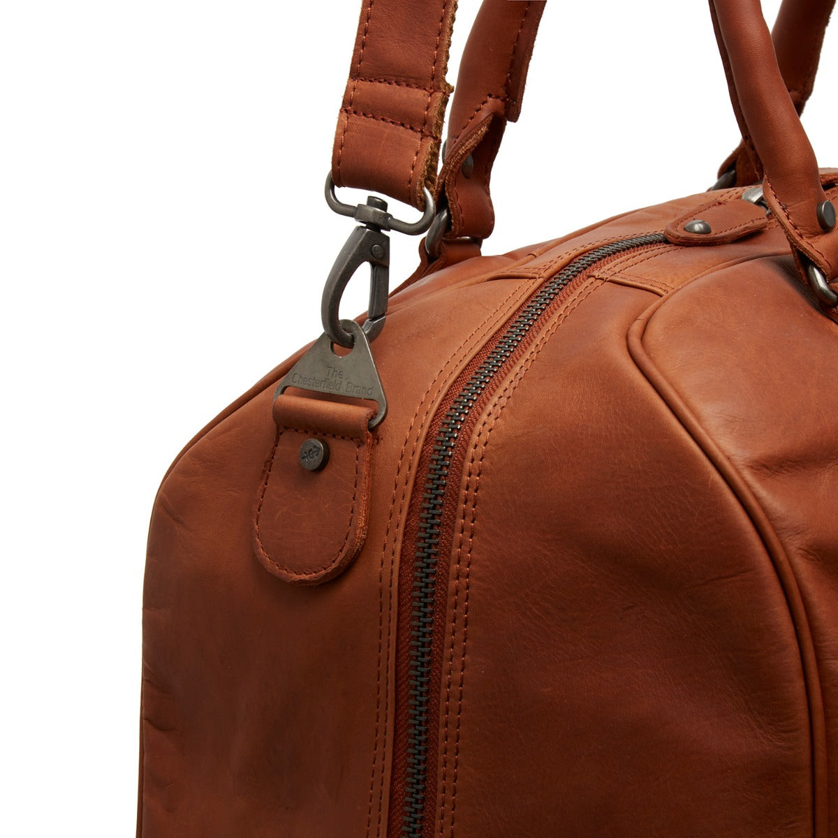 Liam Cognac Travel Bag