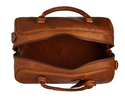 Liam Cognac Travel Bag