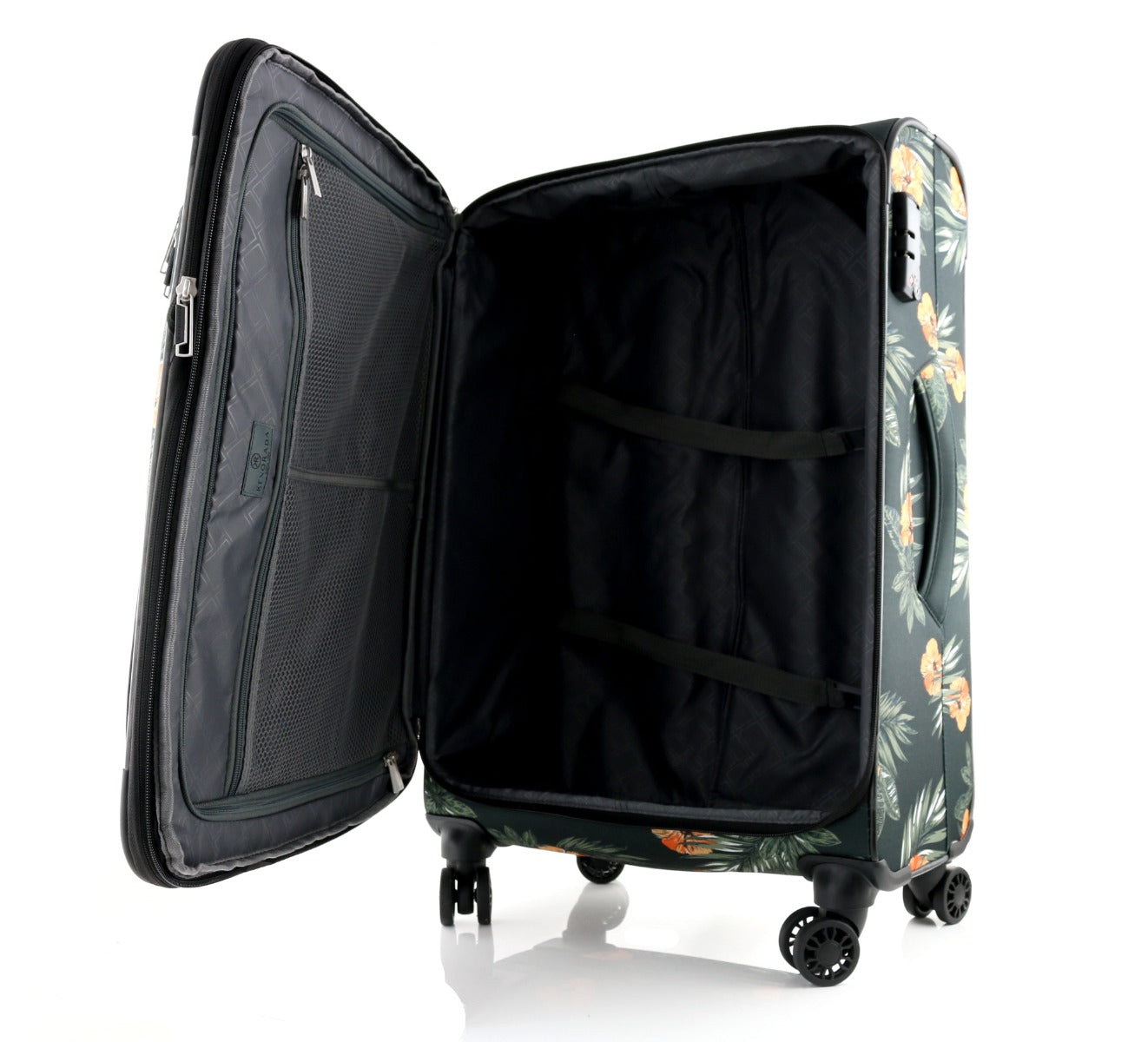 KENO RADA Spinner soft luggage Flower