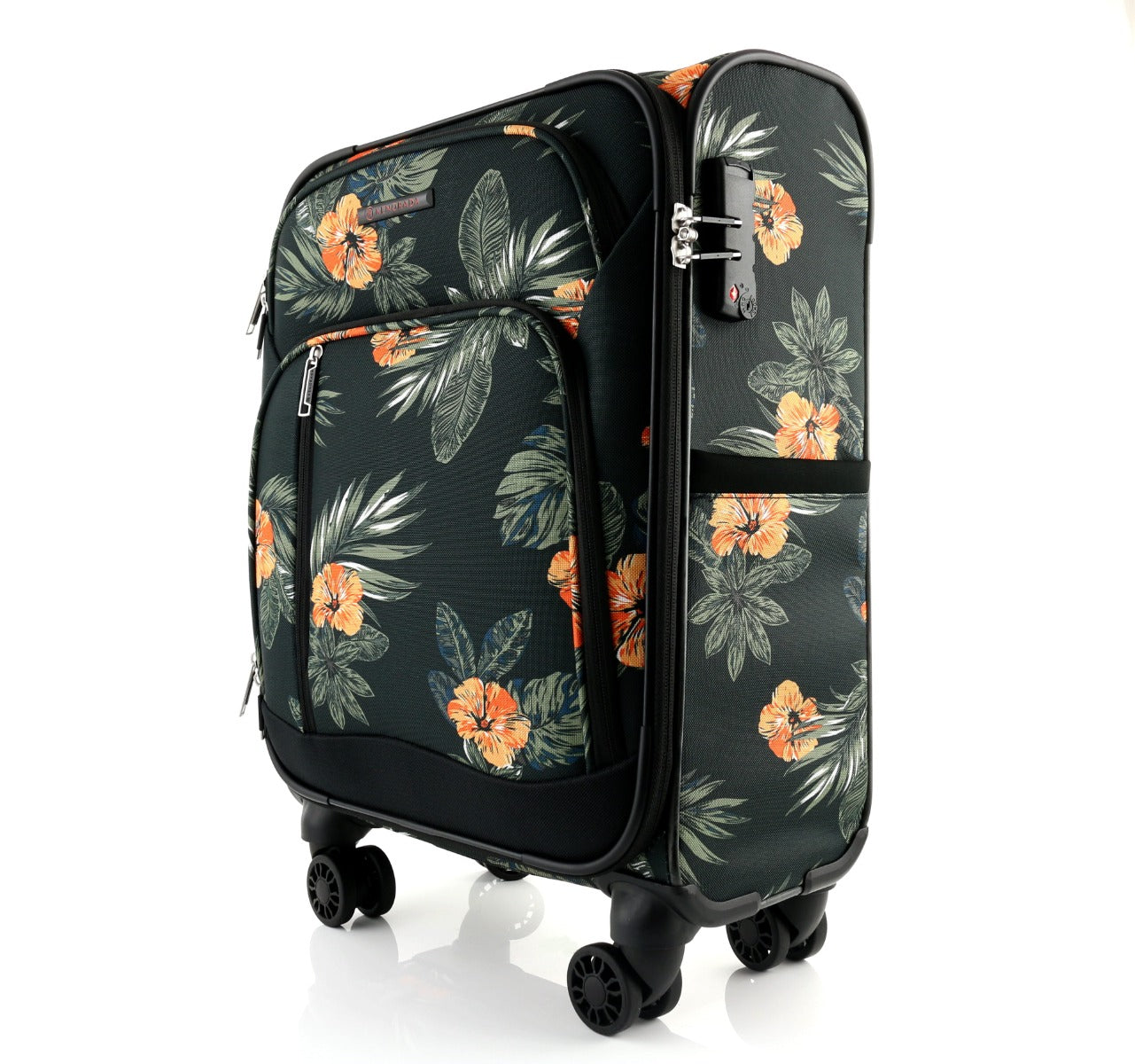 KENO RADA Spinner soft luggage Flower