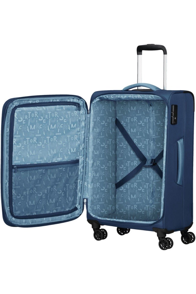 Pulsonic soft luggage trolley