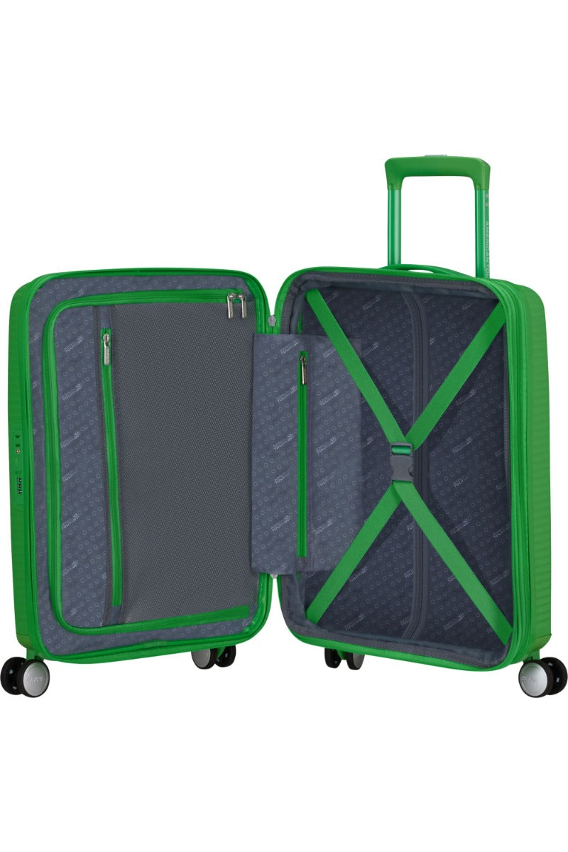 Soundbox hard luggage trolley