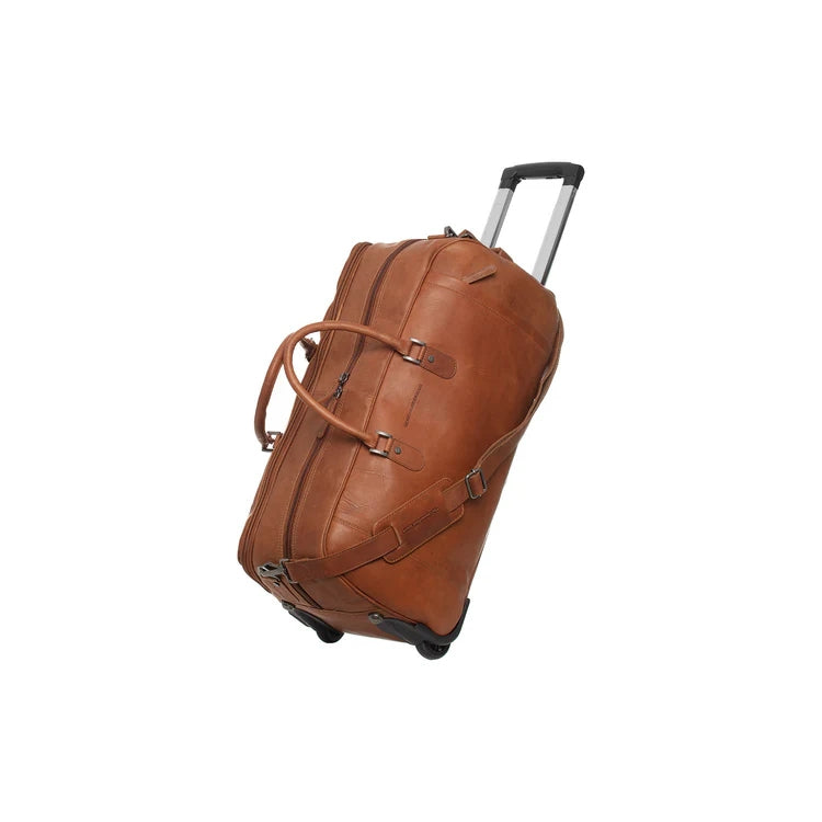 Jayven 60 Cognac Travel Bag with Wheels