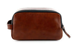 Damiano toiletry bag brown