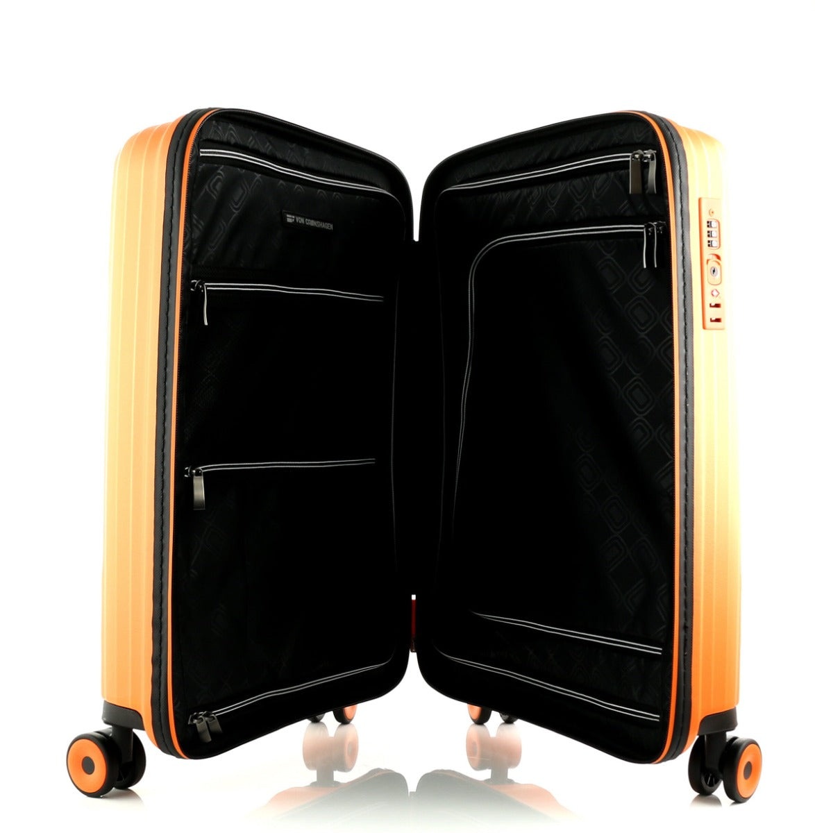 Mogens trolley de concha dura