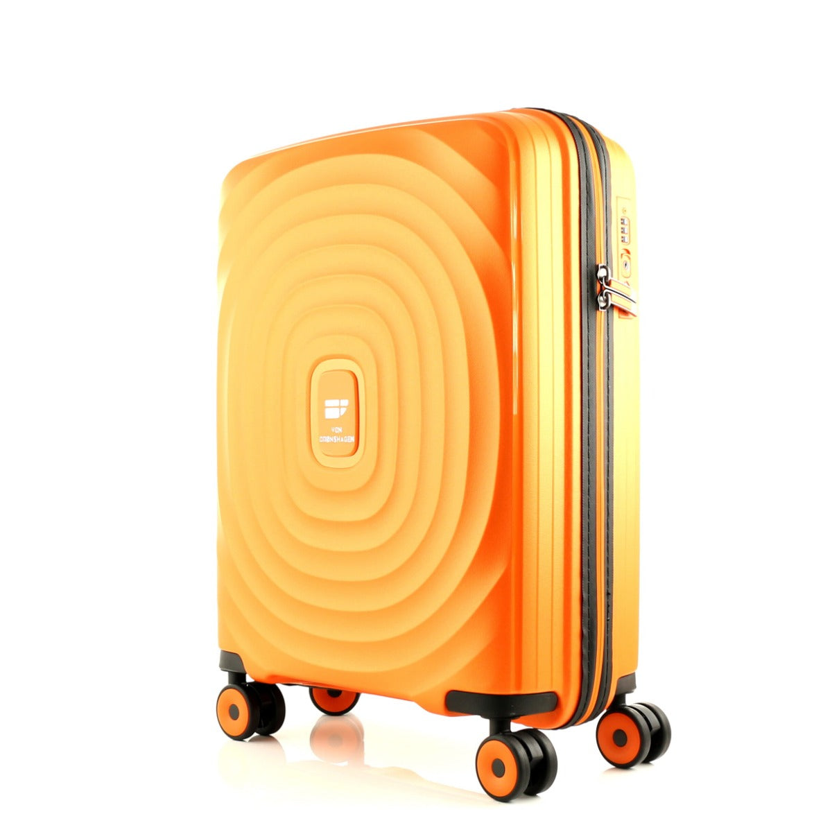 Mogens trolley de concha dura