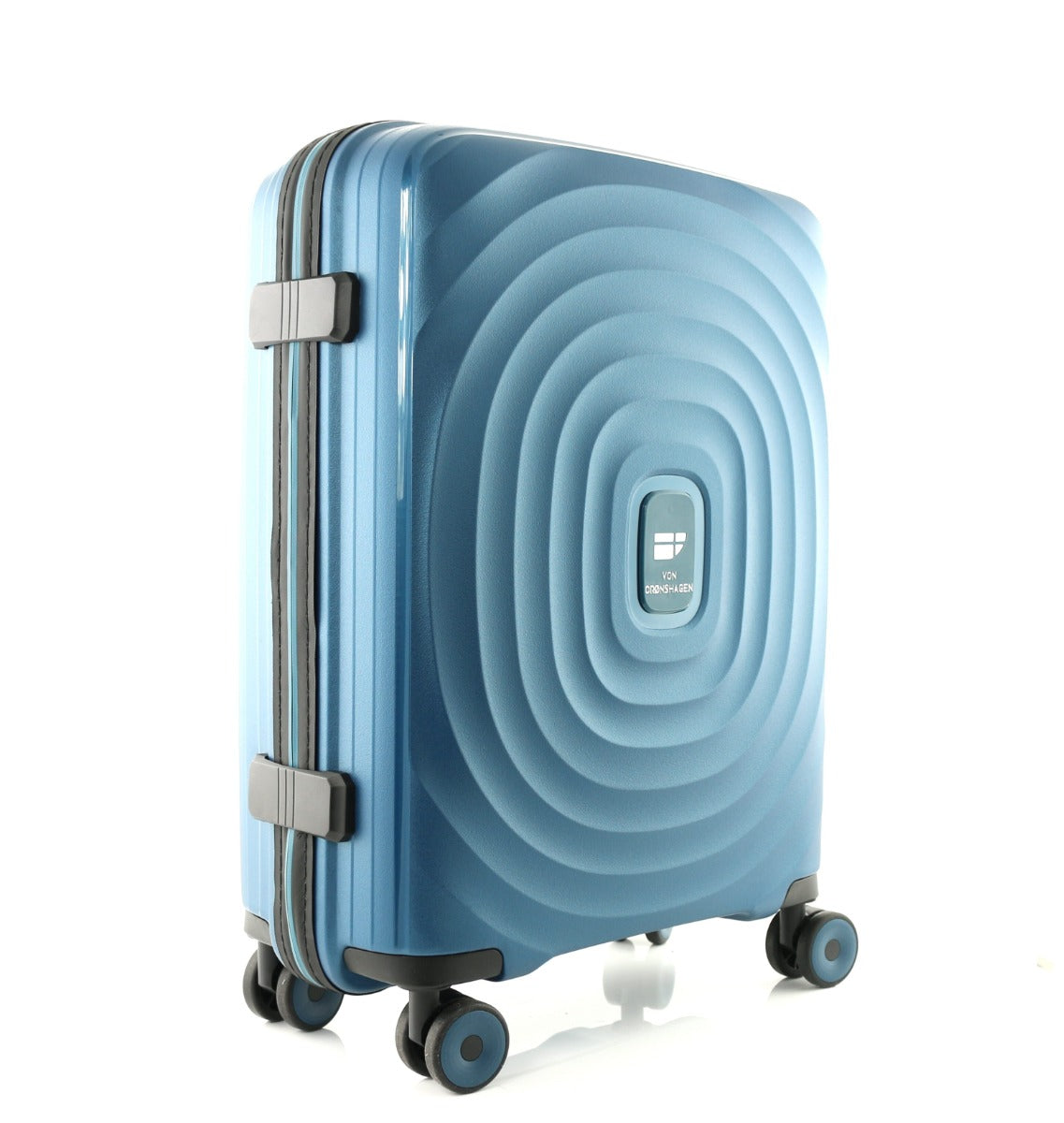 Mogens trolley de concha dura