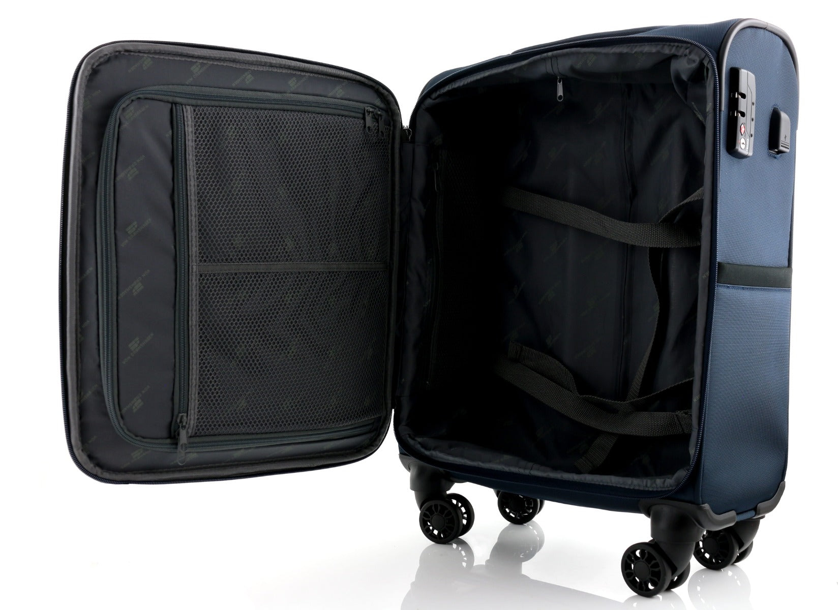 Henrik soft luggage trolley