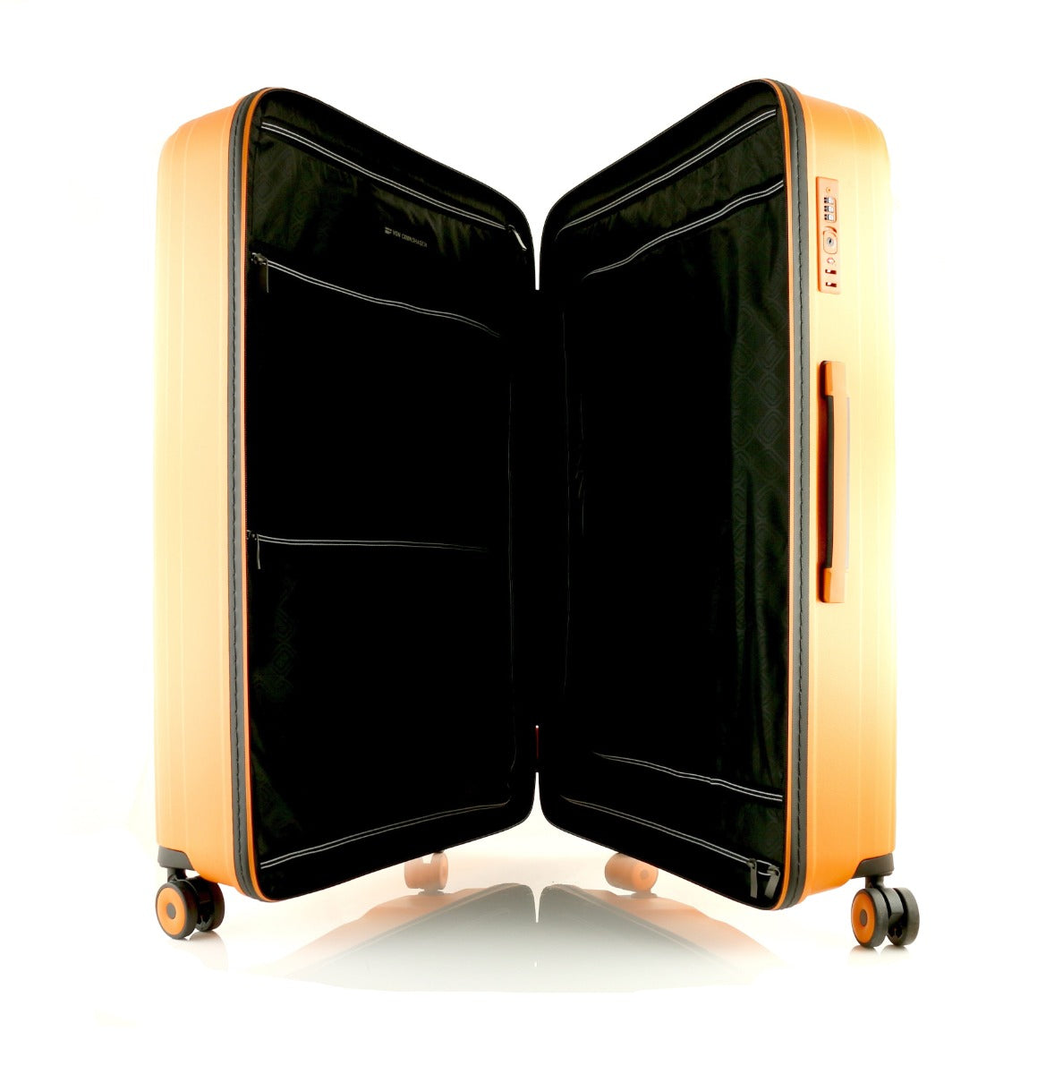 Mogens trolley de concha dura