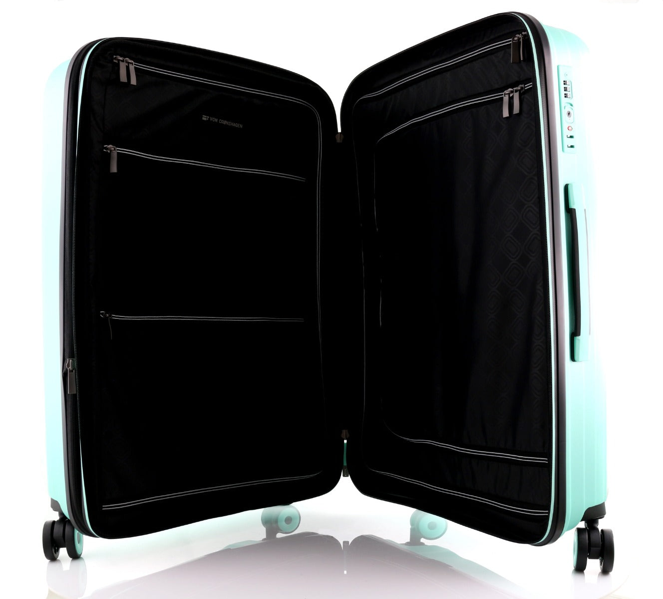 Mogens trolley de concha dura