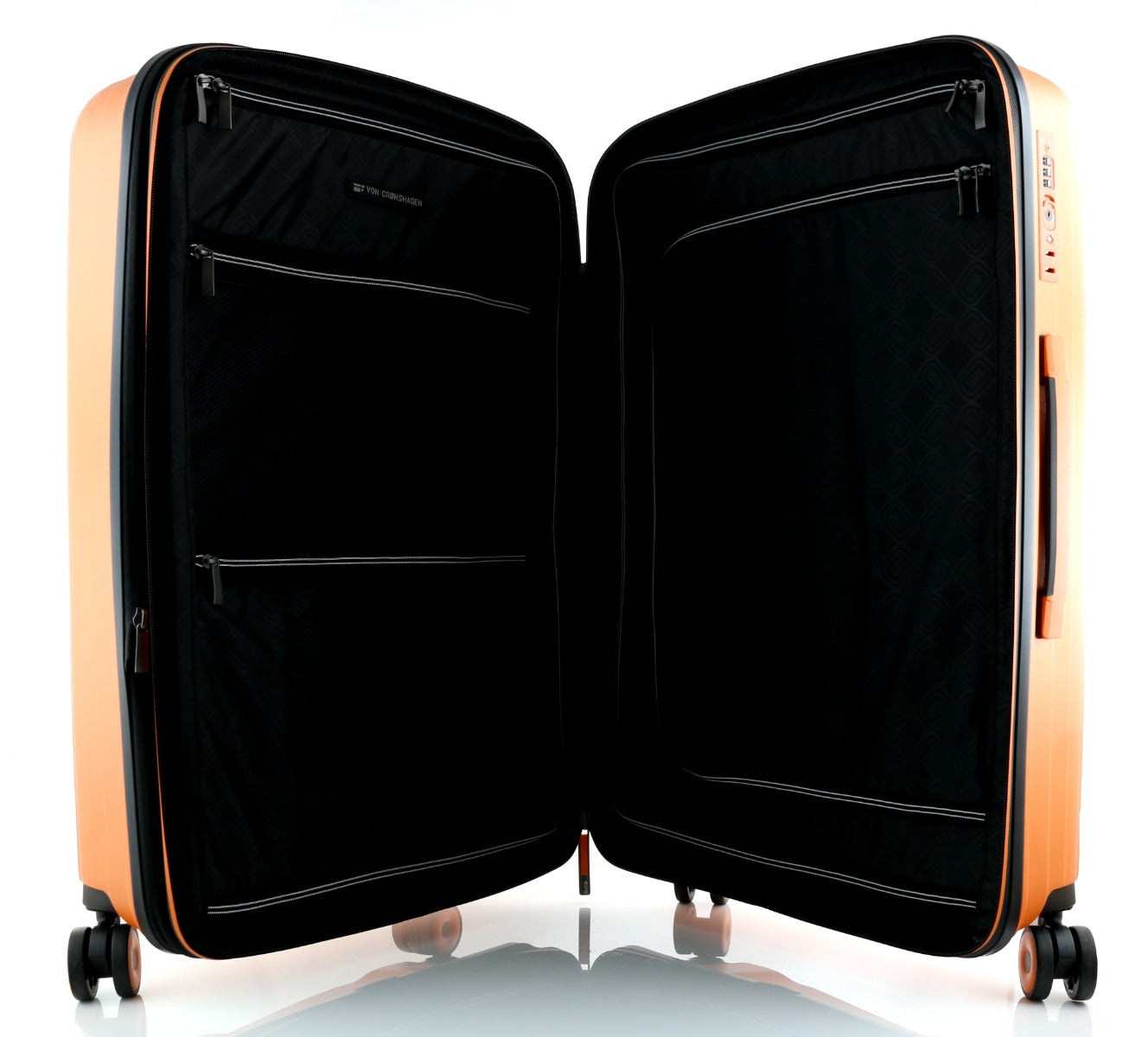 Mogens trolley de concha dura