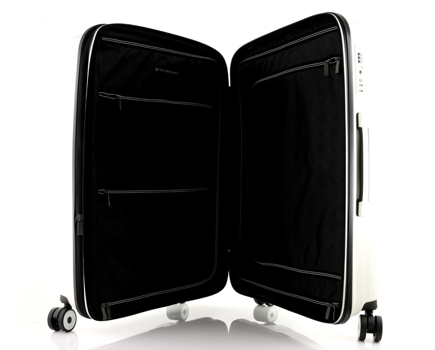 Mogens trolley de concha dura