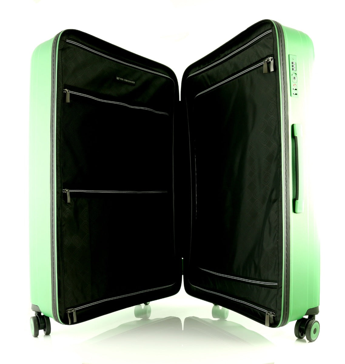 Mogens trolley de concha dura