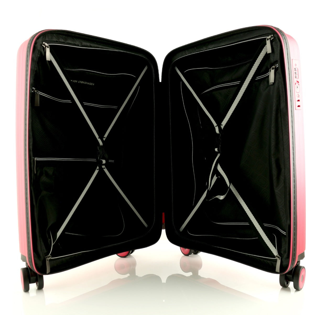 Mogens trolley de concha dura