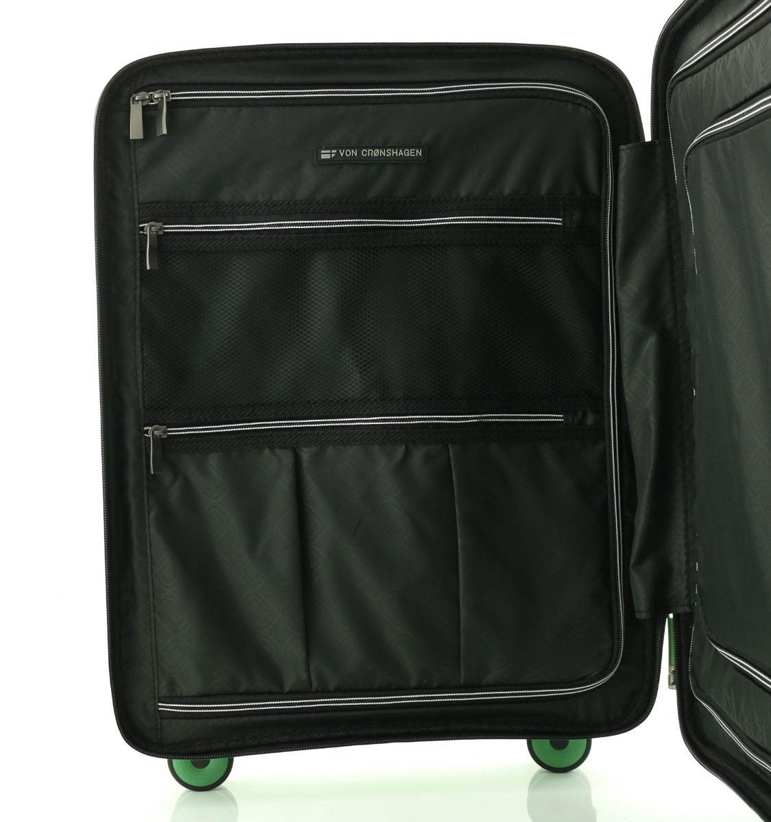 Mogens trolley de concha dura